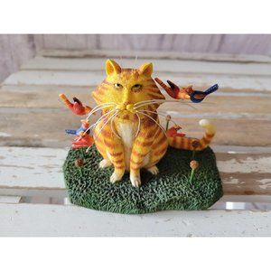 Lang taunting Theodore wit whimsy 2004 cat kitten